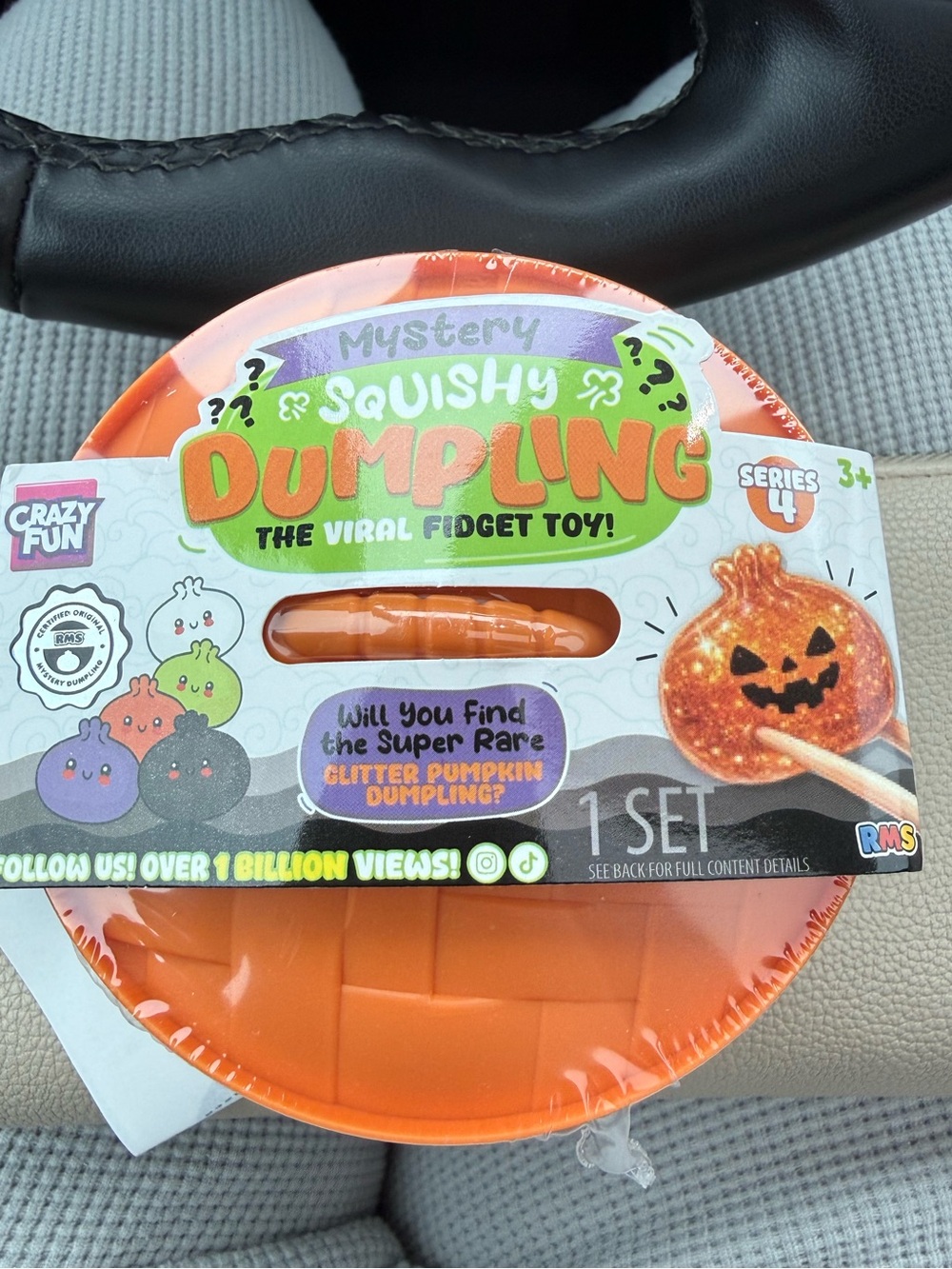 RMS Mystery Squishy Dumpling - Orange Pumpkin (Series 4)